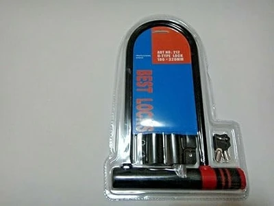 מנעול U מקצועי לנעילת אופניים ואופנועים – BEST LOCKS