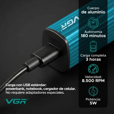 מכונת קוצץ שיער לאף ולאוזניים VGR V-629