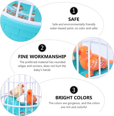 כלוב תוכי מדבר עם חיישן