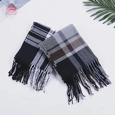 צעיף חורף מחמם ונוח – 3 צבעים לבחירה | מידות 170×35 ס״מ