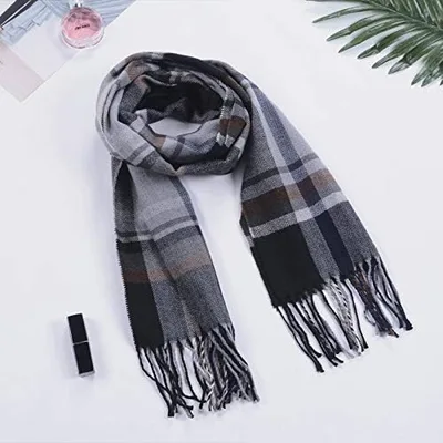 צעיף חורף מחמם ונוח – 3 צבעים לבחירה | מידות 170×35 ס״מ