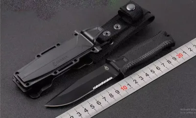 סכין קומנדו עם נרתיק טקטית לחיילים ולשטח