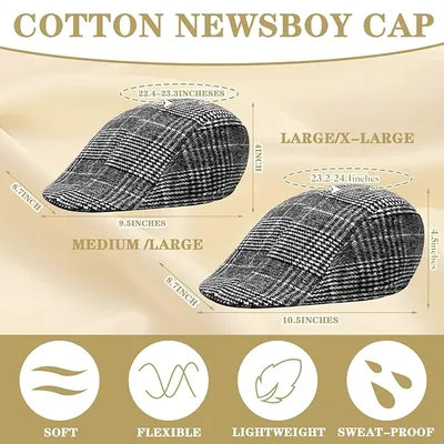 כובע קסקט חורפי ועבה צרפתי לגבר