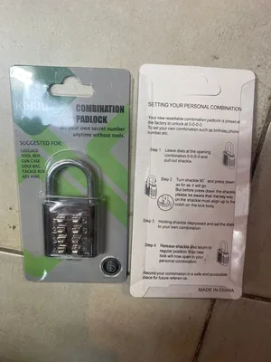 מנעול קוד לחצנים 8 ספרות/לחיצות – נפתח מהר, מתאים לשטח וליום־יום