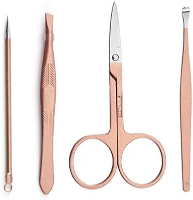 ערכת מניקור ופדיקור מקצועית 7 חלקים – טיפוח מושלם בסטייל ורוד