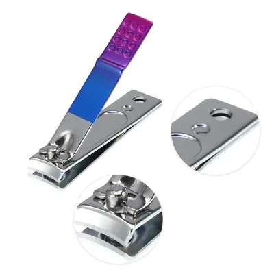 ערכת מניקור ופדיקור מקצועית 7 חלקים – מהדורת Galaxy Multi-color