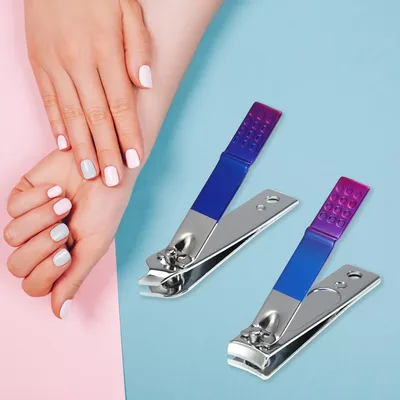 ערכת מניקור ופדיקור מקצועית 7 חלקים – מהדורת Galaxy Multi-color