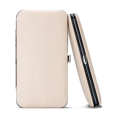 ערכת מניקור ופדיקור יוקרתית 12 חלקים – סלון טיפוח פרטי בתוך מארז