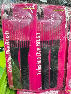 סט 2 מסרקי מזלג מתכת לשיער – דו־צדדי (מזלג + מסרק צפוף)