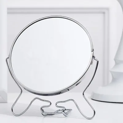 מראה שולחנית דו-צדדית 5 אינץ' – היופי והדיוק שלך, בגרסה הקומפקטית