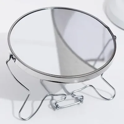 מראה שולחנית דו-צדדית 5 אינץ' – היופי והדיוק שלך, בגרסה הקומפקטית