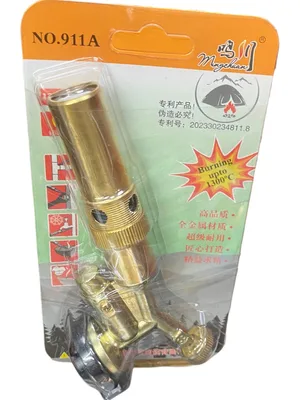 ראש מבער גז (ברנר) מקצועי רב-תכליתי – עוצמת אש לבישול, שטח ועבודה