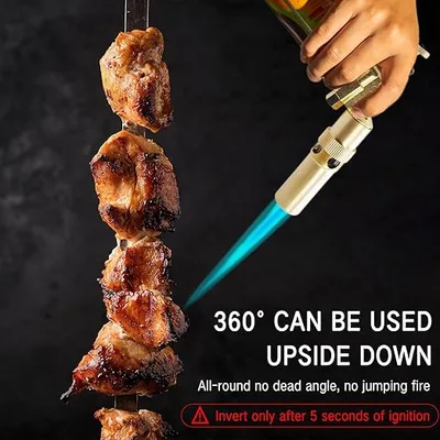 ראש מבער גז (ברנר) מקצועי רב-תכליתי – עוצמת אש לבישול, שטח ועבודה