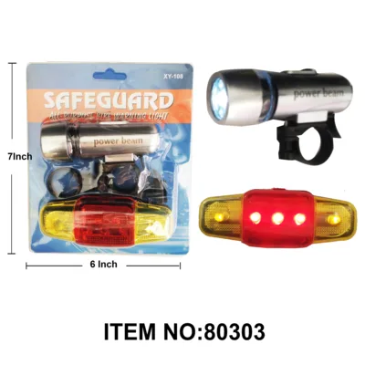 סט פנסי LED מקצועי לאופניים עוצמת תאורה ובטיחות מקסימלית