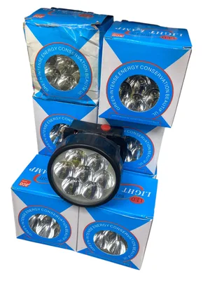פנס ראש עוצמתי 7 נורות LED – תאורה מקצועית וידיים חופשיות לכל מטרה