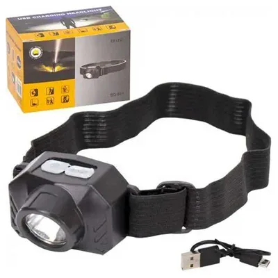 פנס ראש נטען USB דגם SQ-851 – תאורת F8 LED עוצמתית לידיים חופשיות