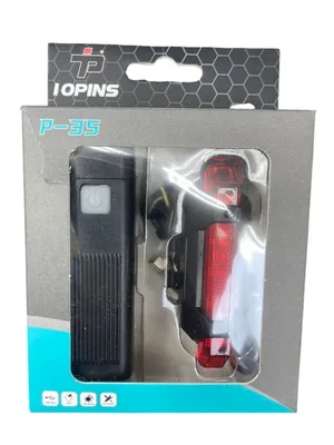 סט פנסי אופניים מקצועי – עוצמת תאורה כפולה וטעינת USB מהירה