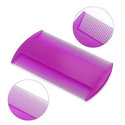 מסרק כינים וביצים דו-צדדי מפלסטיק – לניקוי יסודי, מהיר והיגייני