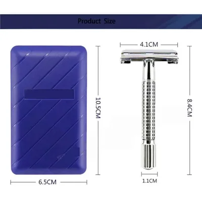 מכשיר גילוח קלאסי רב-פעמי גילוח מקצועי, מדויק וחסכוני