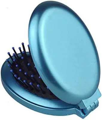 מברשת שיער פופ-אפ מתקפלת עם מראה