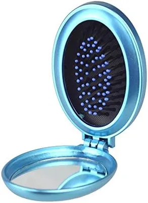 מברשת שיער פופ-אפ מתקפלת עם מראה