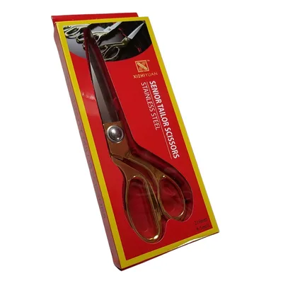 מספרי תפירה מקצועיים דיוק ויוקרה ב-8.5 אינץ' (216 מ"מ).