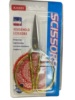 מספריים לבית בעיצוב "דרקון" מוזהב עוצמת חיתוך ודיוק במראה יוקרתי