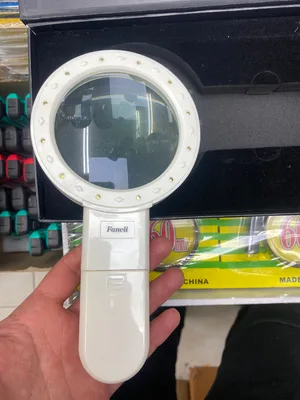 זכוכית מגדלת מקצועית Fancii עם תאורת LED – הגדלה עוצמתית 5X