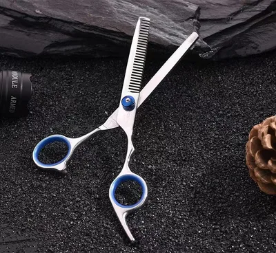 מספרי תספורת מקצועיים Blue-Grip – דגם חיתוך ישר או דגם דילול (דירוג)