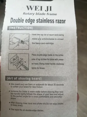מכונת גילוח ידנית WEI JI ממתכת מלאה – לגילוח קלאסי