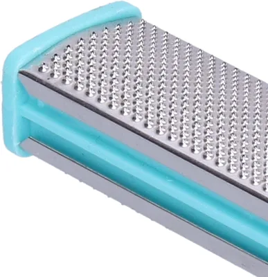 משייף כף רגל מקצועי (פצירה) מנירוסטה – להסרה יעילה של עור קשה ותאים מתים