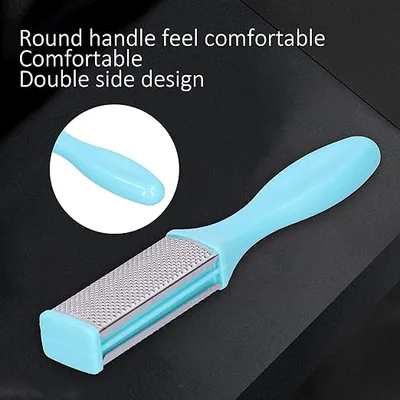 משייף כף רגל מקצועי (פצירה) מנירוסטה – להסרה יעילה של עור קשה ותאים מתים