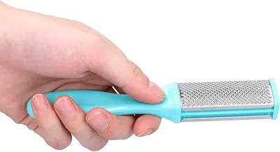 משייף כף רגל מקצועי (פצירה) מנירוסטה – להסרה יעילה של עור קשה ותאים מתים