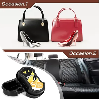 מארז 12 יחידות ספוג הברקה מהירה לנעליים Mango Quick Shine