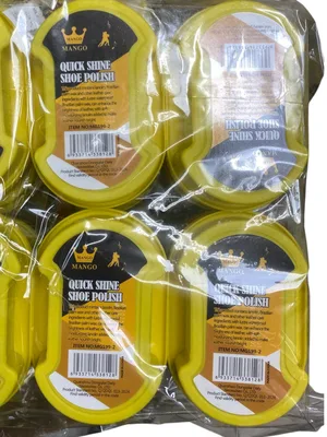מארז 12 יחידות ספוג הברקה מהירה לנעליים Mango Quick Shine