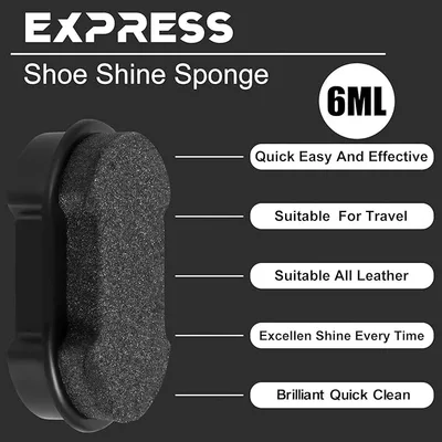 מארז 12 יחידות ספוג הברקה מהירה לנעליים Mango Quick Shine
