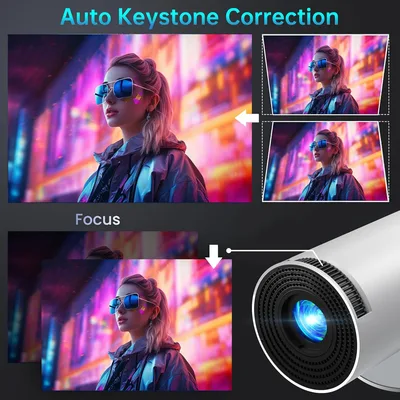 מקרן חכם נייד – חווית קולנוע עוצמתית ב-4K אצלכם בכף היד