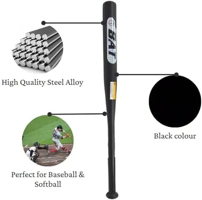 אלת מחבט בייסבול מקצועי מפלדה עוצמתית (63 ס"מ)