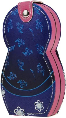 סט מניקור ופדיקור מקצועי 6 חלקים בנרתיק בובת מטריושקה בבושקה