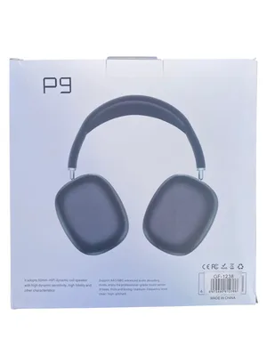 אוזניות בלוטוס אלחוטיות P9 – אוזניות מעוצבות עם סאונד עוצמתי