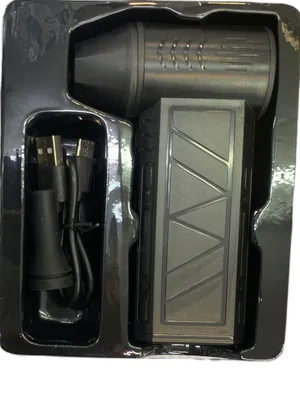 מפוח אוויר חשמלי נייד טורבו 130,000 RPM נטען עם תאורת לד מובנית