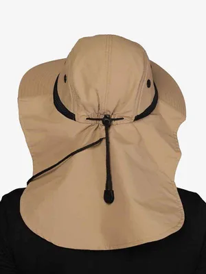 כובע סהרה מקצועי עם כיסוי עורף להגנה מקסימלית מהשמש