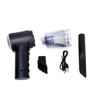 מיני שואב אבק אלחוטי נייד 2 ב-1 לרכב ולבית