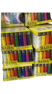 מארז 48 מציתים דמוי קליפר BAIDA חלקים – חבילת מציתים צבעונית איכותית