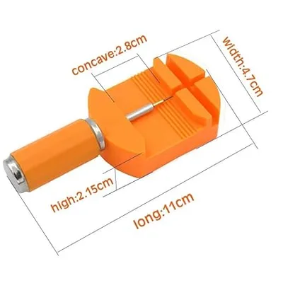 מכשיר מקצועי לקיצור רצועות שעון– כלי עבודה להוצאת פינים וכיוונון אורך השעון
