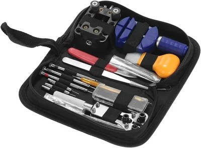 ערכה מקצועית לתיקון ותחזוקת שעונים , סט כלים פרימיום כולל פינים