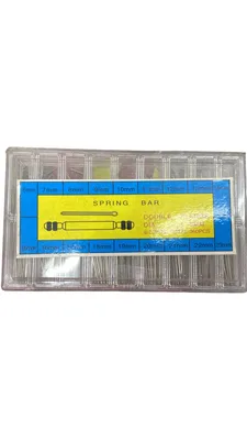 סט 360 יחידות פיני קפיץ מפלדת אל-חלד לרצועות שעון (6mm-23mm)