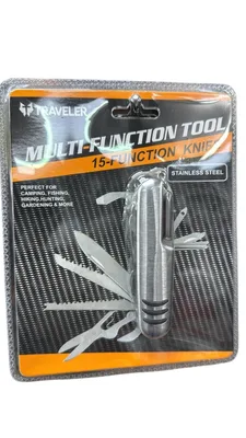 אולר רב-תכליתי Traveler Z577 – ה-15 ב-1 המושלם לפק"ל כיסים ולשטח