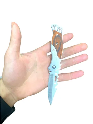 סכין אולר טקטי קומפקטי מקצועי פתיחה מהירה (קפיץ) – פלדת אל-חלד