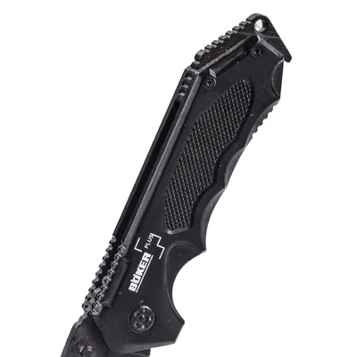 אולר BOKER PLUS טקטי מקצועי להב טנטו משונן חלקית עם קליפס נשיאה